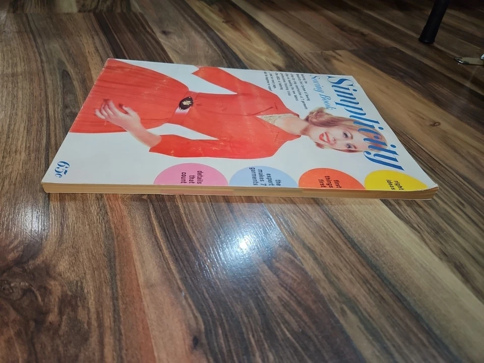 Simplicity Sewing Book 1962 Pattern Co Catalog Fashion Magazine Unit System 1964 - Image 4 of 4