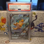2021 POKEMON SWORD & SHIELD EVOLVING SKIES #192 FULL ART/DRAGONITE V PSA 9