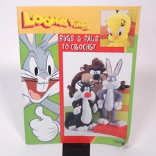 Looney Tunes Bugs and Pals Crochet Pattern Booklet Leisure Arts # 3646 Tweety