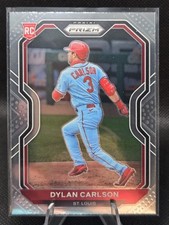 2021 Panini Prizm Baseball #138 Dylan Carlson Tier II Base Rookie Card RC