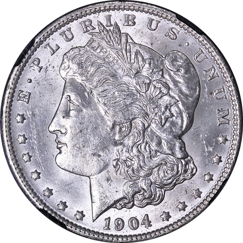 1904-O Morgan Silver Dollar Sealed Whatnot Bag Coin #0460 NGC MS61 Nice Luster
