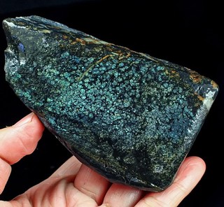 870Ct High hardness Spiderweb Turquoise Rough Specimen YKM7794