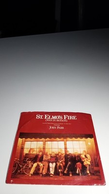 John Parr - St.Elmo's Fire - 45 Record And Picture Sleeve 1985 Original