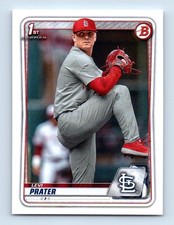 2020 Bowman Draft Levi Prater St. Louis Cardinals #BD-125