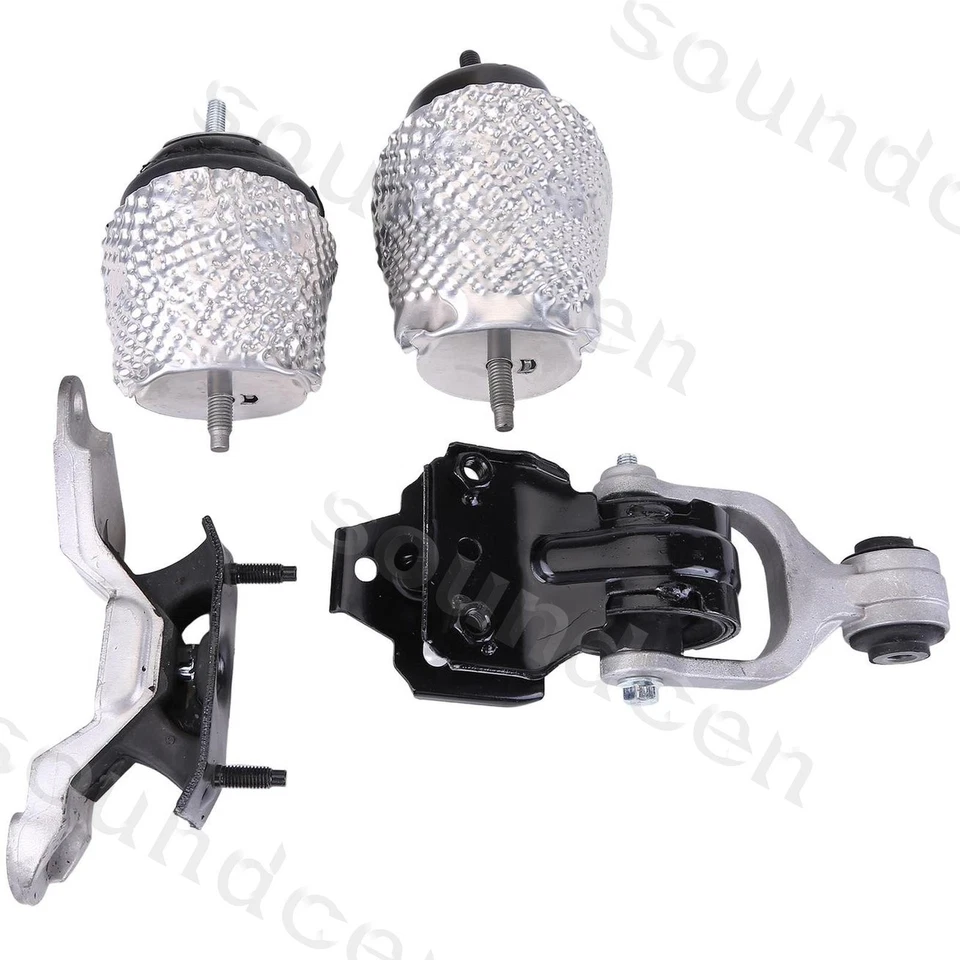 Fits 2012-2013 Chevrolet Impala 3.6L Engine Motor & Trans Mount Set 4pcs Foto 2 de 4