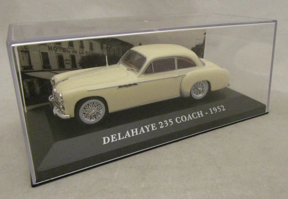 VOITURE 1/43 DELAHAYE 235 COACH 1952 - ALTAYA - Photo 1/4