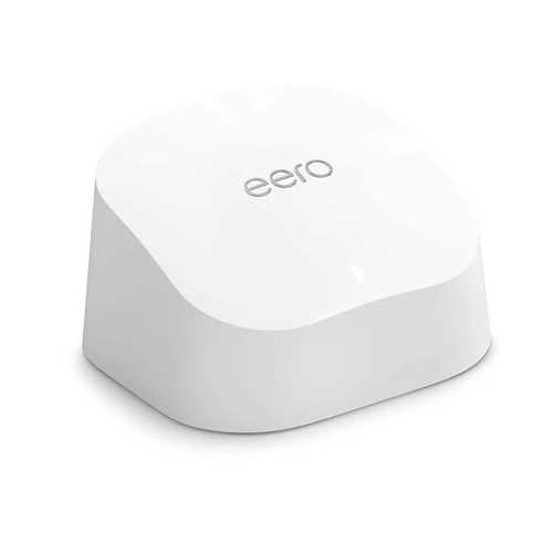 Amazon eero 6 mesh Wi-Fi extender| 500 Mbps Ethernet | Coverage up to 140 m2 |