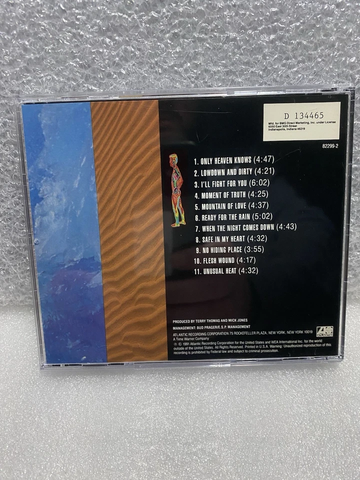 Foreigner Unusual Heat (CD, June 1991, Atlantic) - VG+ Foto 2 de 4