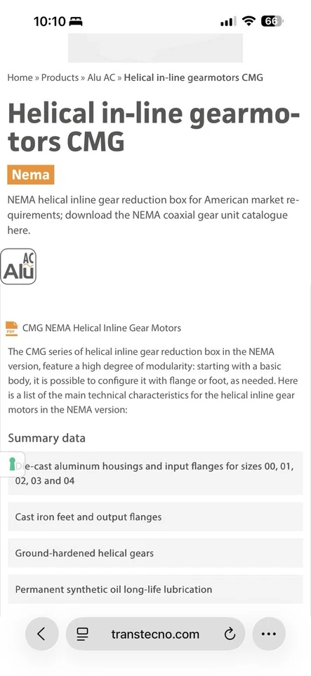 Motor de ceniza Transtecno Foto 4 de 4