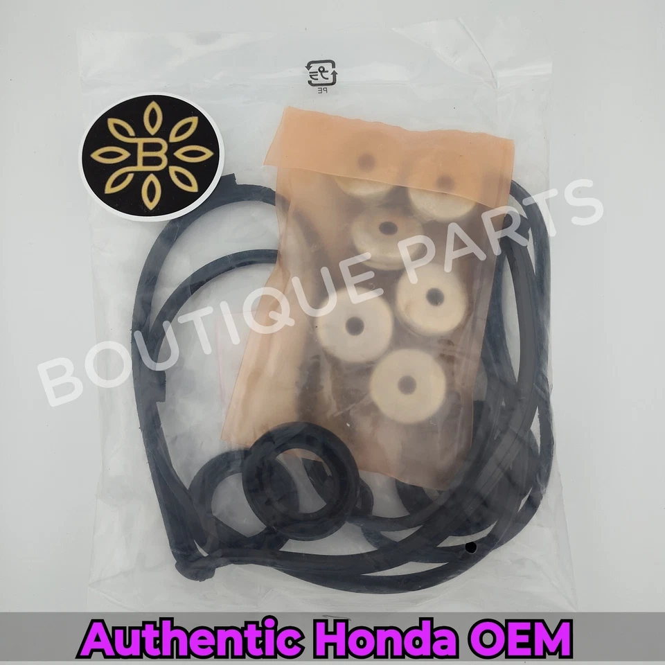 Juego de juntas de cubierta de válvula genuino OEM para Honda KIT DE SELLO COMPLETO 12030-R44-A00 Acura Foto 3 de 4