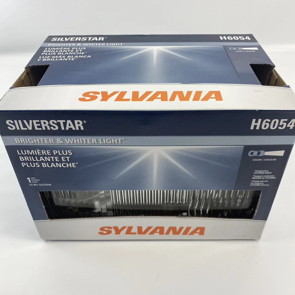 Sylvania Silverstar H6054 55/65W Cabeza de Bombilla Sello de Luz Lámpara de Repuesto Foto 2 de 4