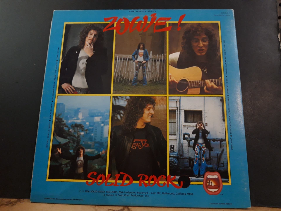 RANDY STONEHILL Welcome To Paradise LP 1976 Jesus Xian Larry Norman etc Foto 3 de 4