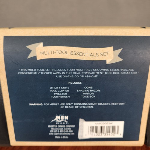 All About Men Wellness 8 Piece Multi-Tool Essentials Set NEW - Picture 6 of 7