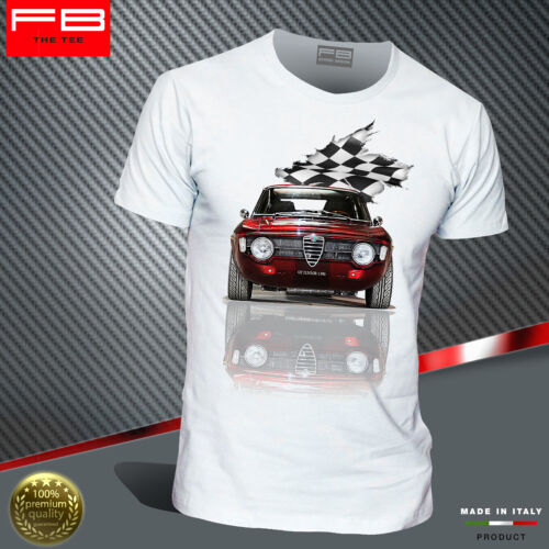 T-shirt Uomo Alfa Romeo GT Junior 1300 Legend Alfa Scalino Rally History FB TEE - Afbeelding 1 van 4