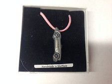 Austin Healey 100m Ref20 Car On Pink Cord Necklace Handmade 41cm