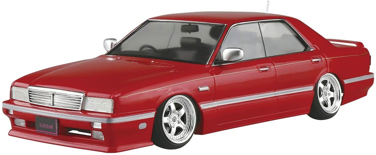 2台セット】1/24 アオシマ 日産 CIMA Y31 '90 プラモデル 1/24