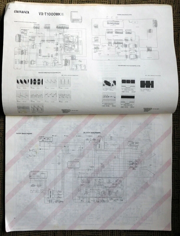 Electrical Schemes Monoblocks of Foreign Firms Release #10 Vintage Album 1980s - Image 4 of 4