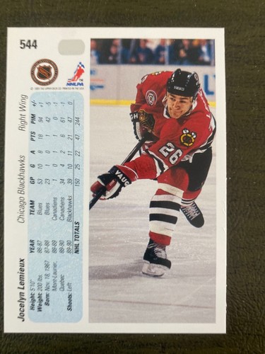 ( U SELECT CARDS ) 1990-91 UPPER DECK HOCKEY SINGLES 401-550**🔽 - Picture 243 of 255