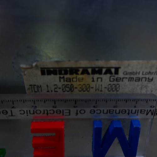 Indramat TDM 1.2-050-300-W1-000 AC Servo-Controller TDM 12050300W1000 - Bild 5 von 5