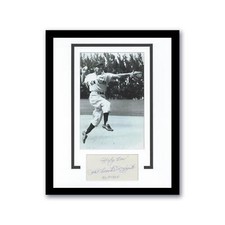 Phil Rizzuto AUTOGRAPH Signed New York Yankees Custom Framed 11x14 Display ACOA