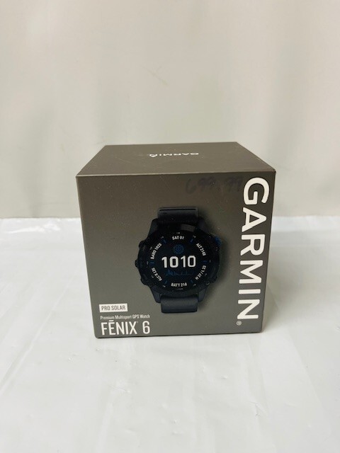 Garmin fēnix Pro Solar Edition 47mm Black Case with Slate Gray