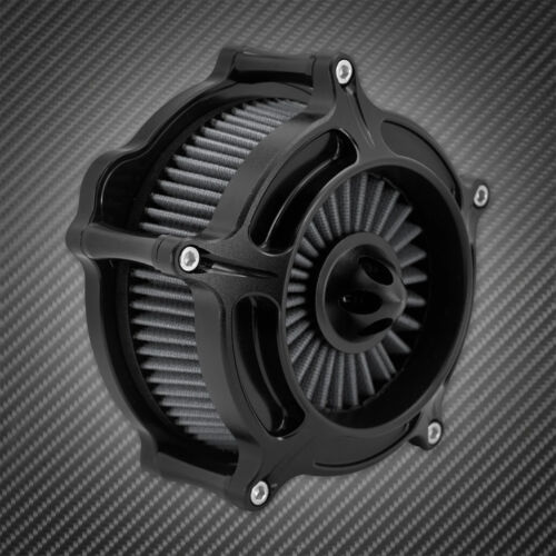 Motorcycle Air Cleaner Black Intake Filter For Harley Sportster XL 883 1200 Dyna - Picture 20 of 28