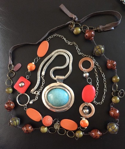 Posten ausgefallener Modeschmuck- Ketten - Designer Schmuck - Picture 5 of 11