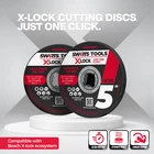 5" 125mm Swarts Tools Angle Grinder Cutting Wheel Discs for Bosch X Lock System