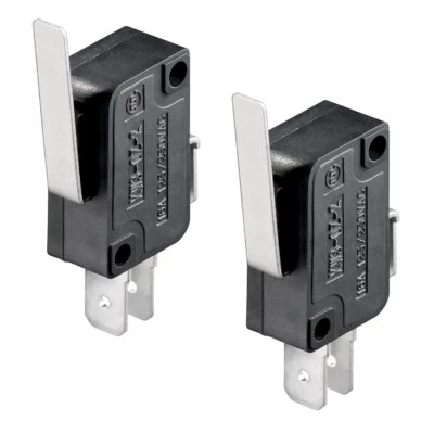 2x Microschalter Wechselschalter Endschalter Näherungsschalter Mikro 1 pol.