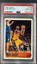 Graded 1996 Topps Kobe Bryant #138 Rookie RC Basketball Card PSA 8 Near Mint. rookie card picture