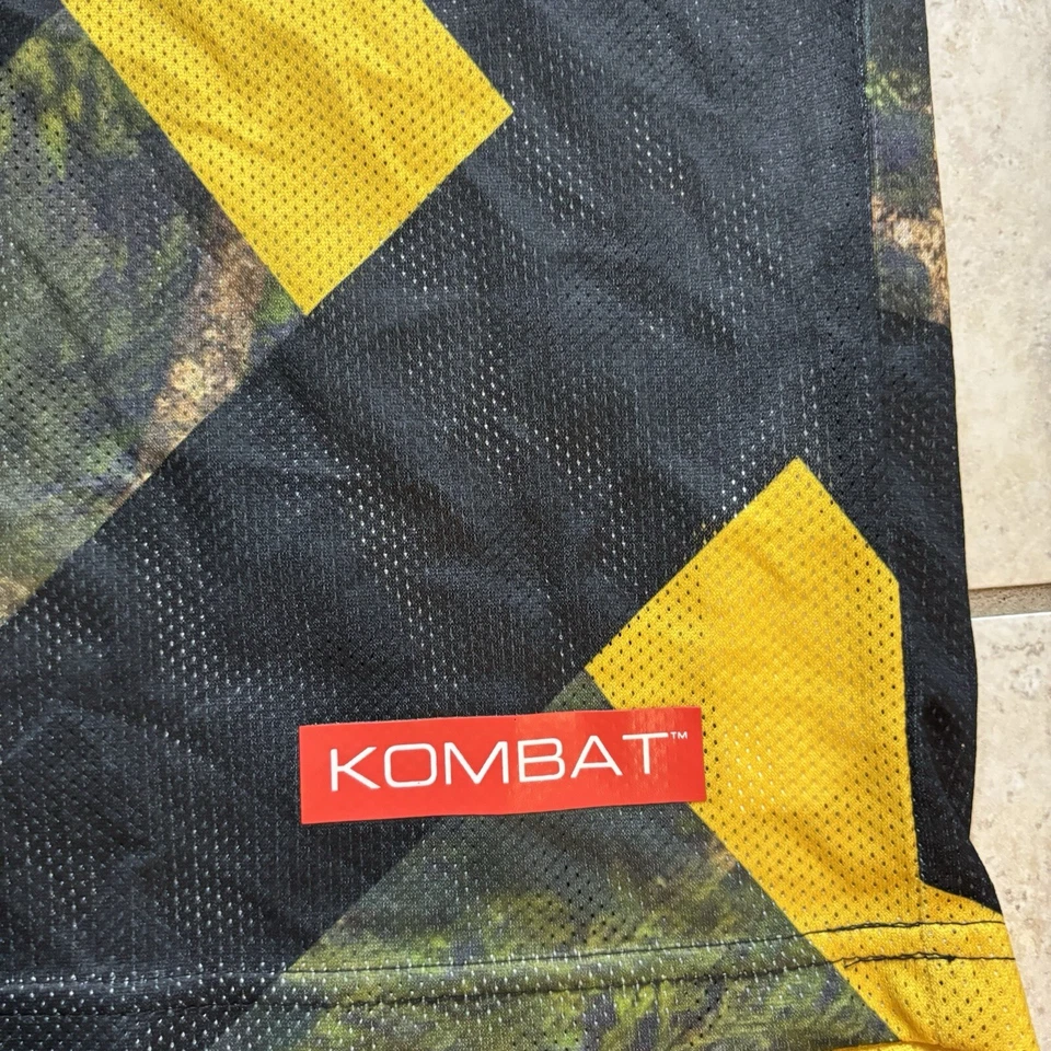 Kappa Kombat Can Am Jersey Large Camo Real Tree Motocross Racing Mesh Foto 3 de 4