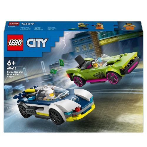 Merchandising Lego: 60415 - City Police - Inseguimento Della Macchina Da Corsa - Immagine 4