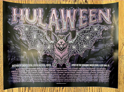 Suwannee Hulaween 2024 Poster & Blanket VIP Bundle Live Oak, Florida