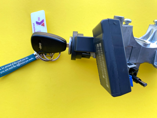 2011-2018 JEEP WRANGLER IGNITION SWITCH LOCK W/ KEY & IMMOBILIZER OEM 05057296AM - Picture 3 of 8