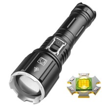 Super hell LED Taschenlampe 2000 Lumen XHP160 USB Zoom Torch Wiederaufladbare