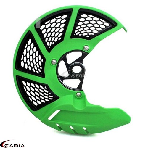 Front Brake Vented Disc Cover Fit For KAWASAKI KX125 KX250 KX250F KX450F KLX450R - Picture 3 of 6