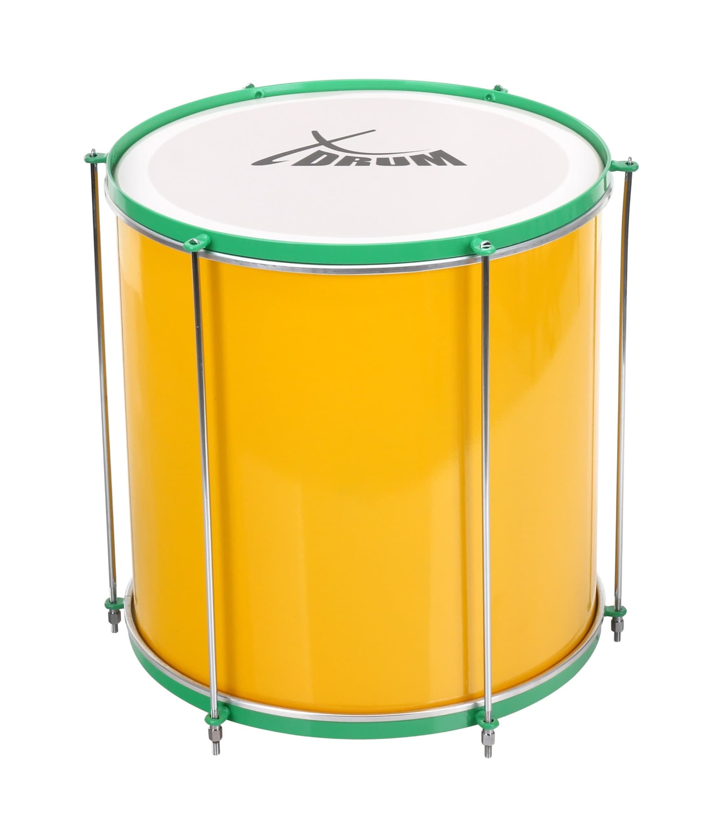 Tamburo Samba Repinique Surdo Batteria Percussione Drum Strumento Basso 16"x16"