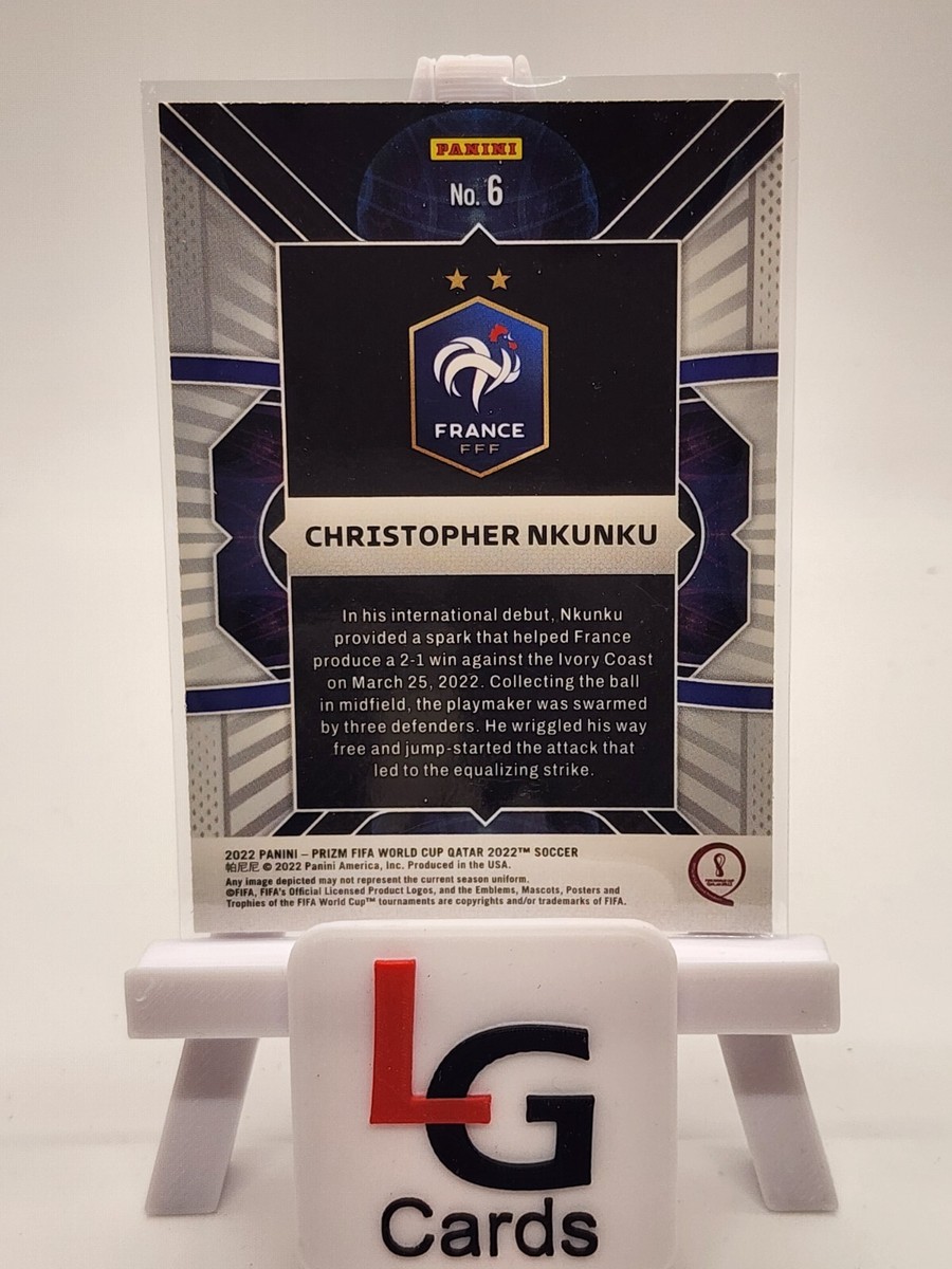 2022 Panini Prizm World Cup Qatar - Phenomenon #6 Christopher
