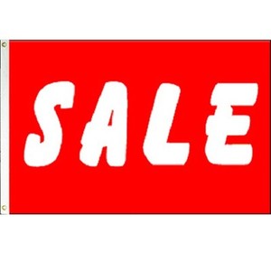 3x5-Advertising-Red-Sale-White-LTR-Marketing-Flag-3-039-x5-039-Banner-Brass-Grommets