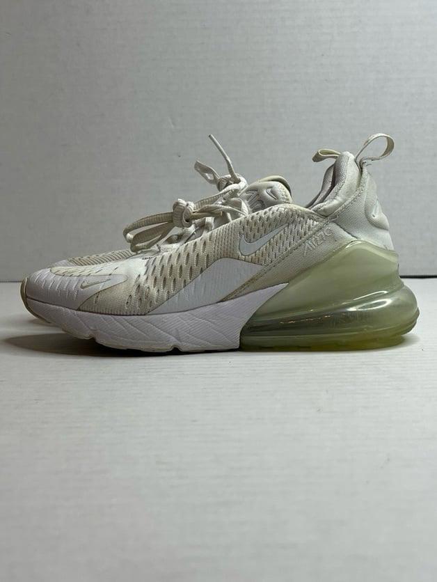 Nike Air Max 270 White Metallic Size