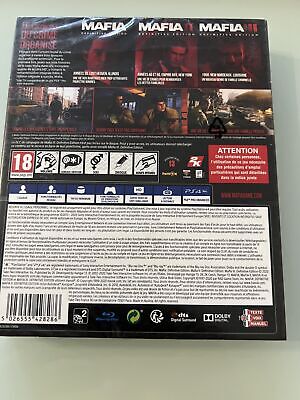 Game PLAYSTATION 4 5 ps4 ps5 New Blister Mafia Trilogy Pal Fr Mafia 1 2 3  Saga