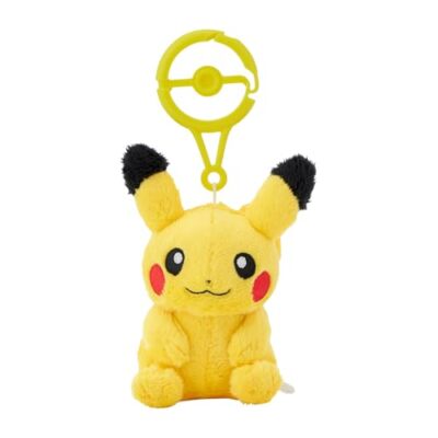 NEW Pokemon Center Original Carabiner Plush Mascot Pikachu JAPAN