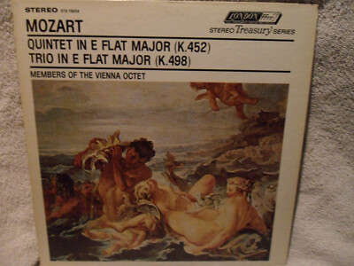 Used LP -  Mozart, Quintet in E Flat Major, Trio in E Flat Minor, Vienna Octet