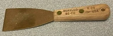 2" NON-SPARKING SCRAPER, K-24 BERYLCO, NEW, USA, PUTTY KNIFE