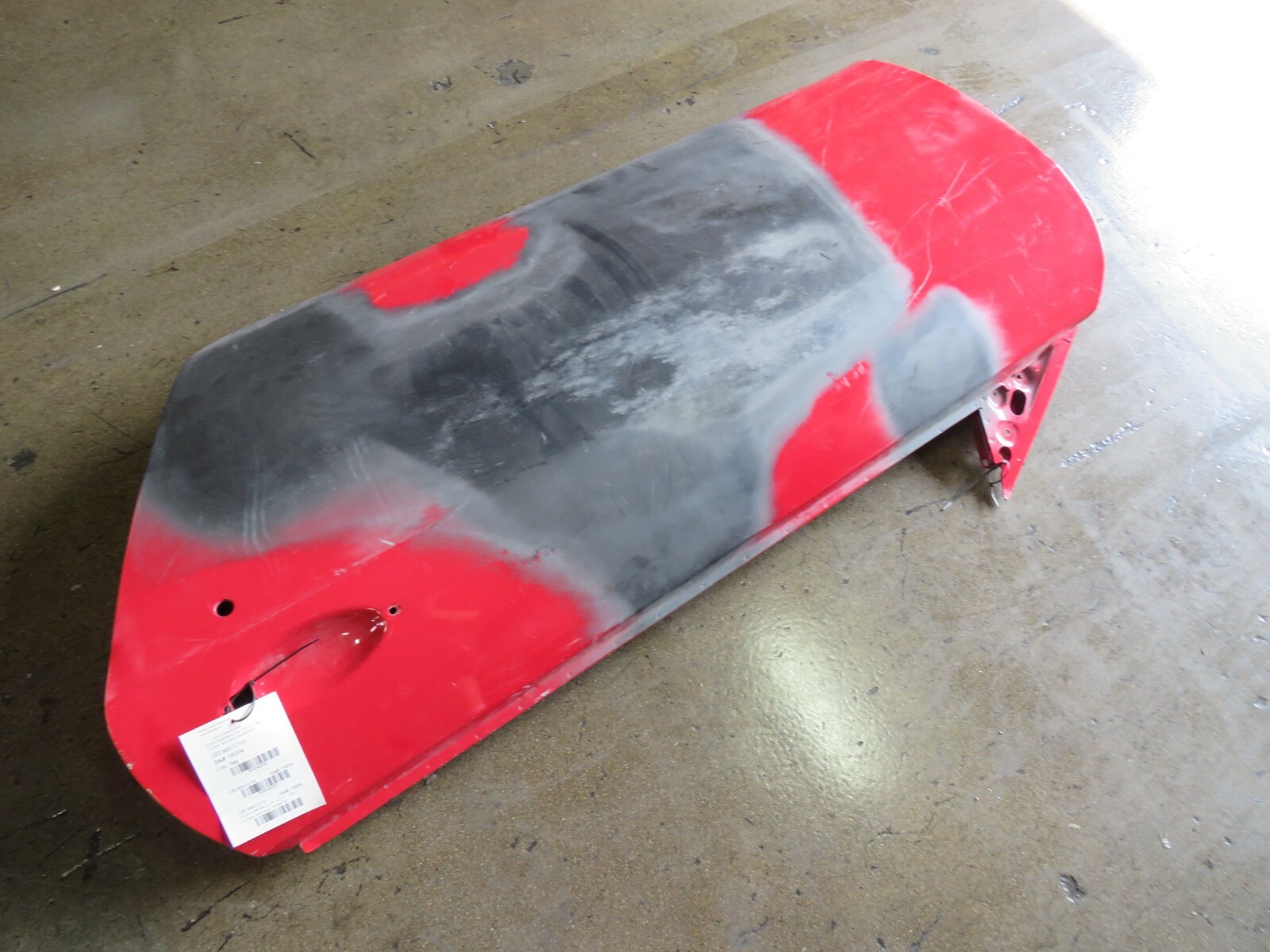 Maserati Granturismo, LH, Left Door Shell, Prior Repair, P/N 68498700