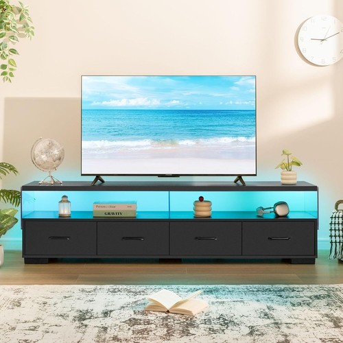 Supporto TV LED 75 pollici porta tv per soggiorno moderno centro intrattenimento - Foto 21 di 41