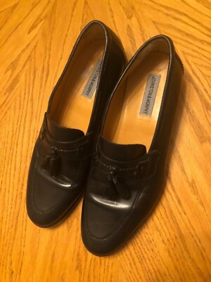 Johnston & Murphy Black Leather Tassel Loafers Size 11M Johnston & Murphy Black Leather Tassel Loafers Men main image 2