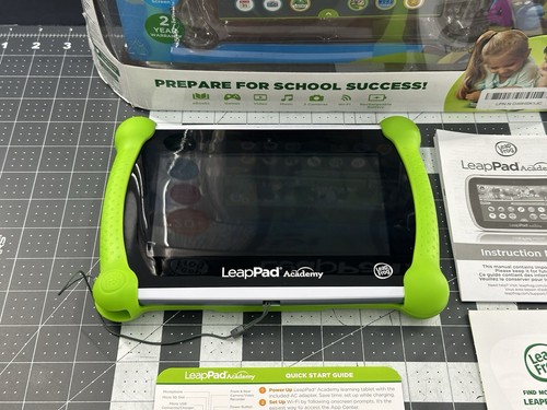 LeapPad Academy Kids’ Learning Tablet Green Leap Frog TESTED - Picture 3 of 15
