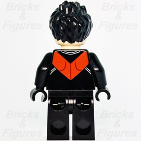LEGO Super Heroes Nightwing Minifigure Red Dick Grayson Batman 2 DC 76011 sh0085