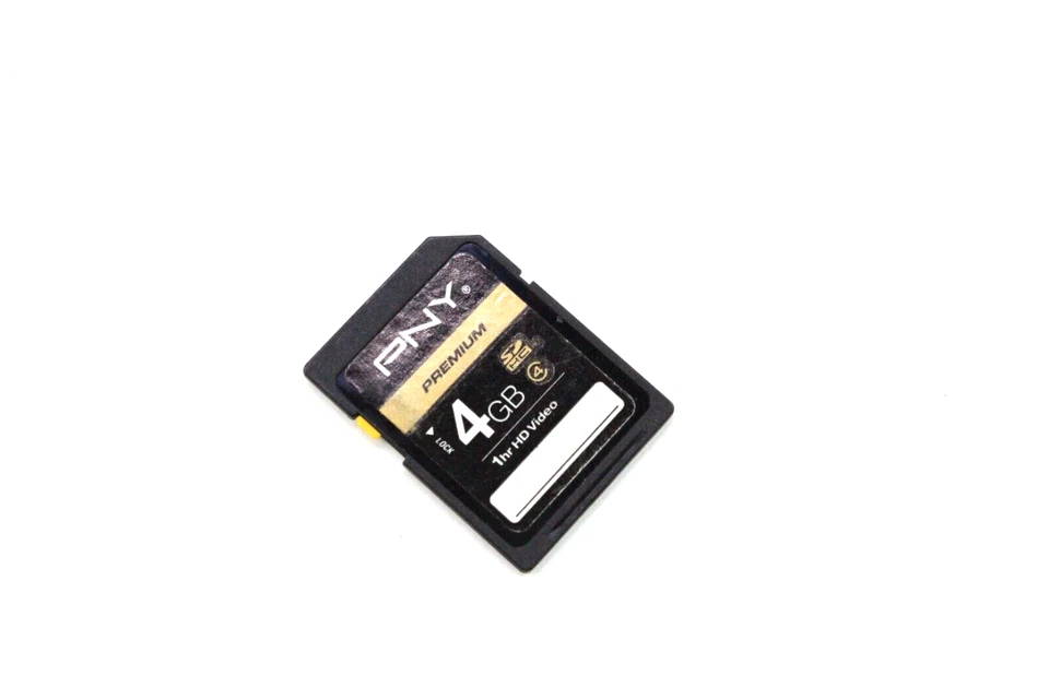 Genuine OEM PNY Premium SD-K04G 4GB SD Memory Card - Class 4 - Made in Japan - Image 3 of 3